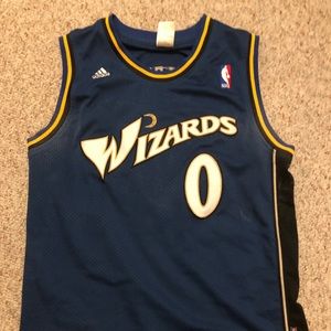 Gilbert Arenas Wizards Jersey Large
